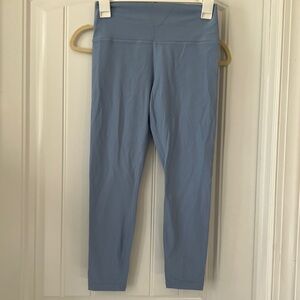 Athleta Light Blue Transcend Leggings